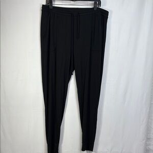 🐬 Recliner black tapered Pajama Pants Intimates Sleepwear: